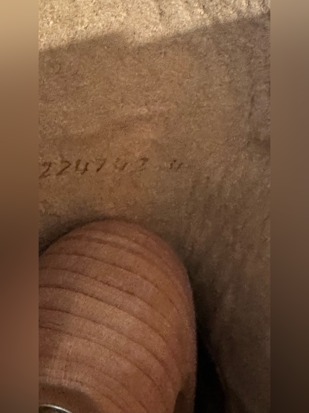 Shyanne Tan Brown Western Boot Interior Label Detail - Picture 15 of 15